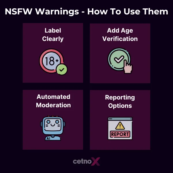 NSFW Warnings - How To Use Them